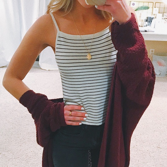 Brandy Melville Tops - ✨Brandy Melville stripe tank✨